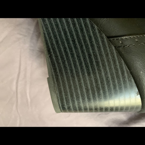 Black Wedge Boots - Picture 4 of 5